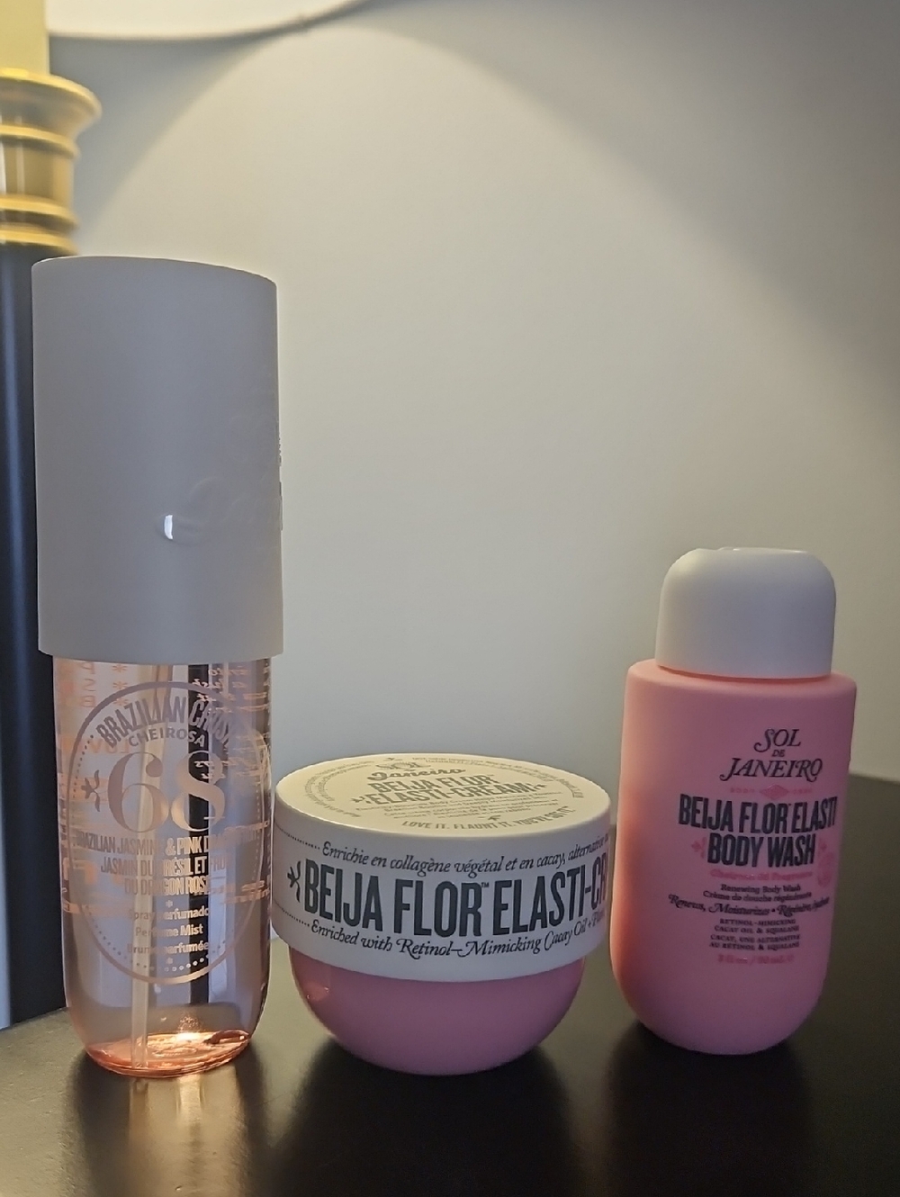 NEW SET Sol De Janeiro Beija Flor Body Wash, Cream And Perfume Mist
